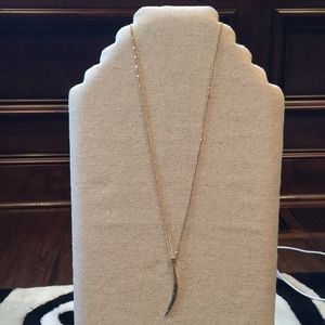 Stella & Dot New Moon necklace